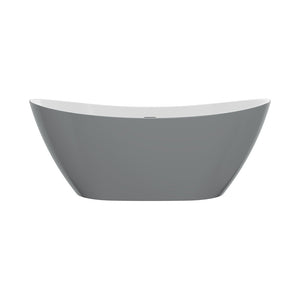 Belmont 1700x780mm Freestanding Bath Including Waste Kit Pureflo