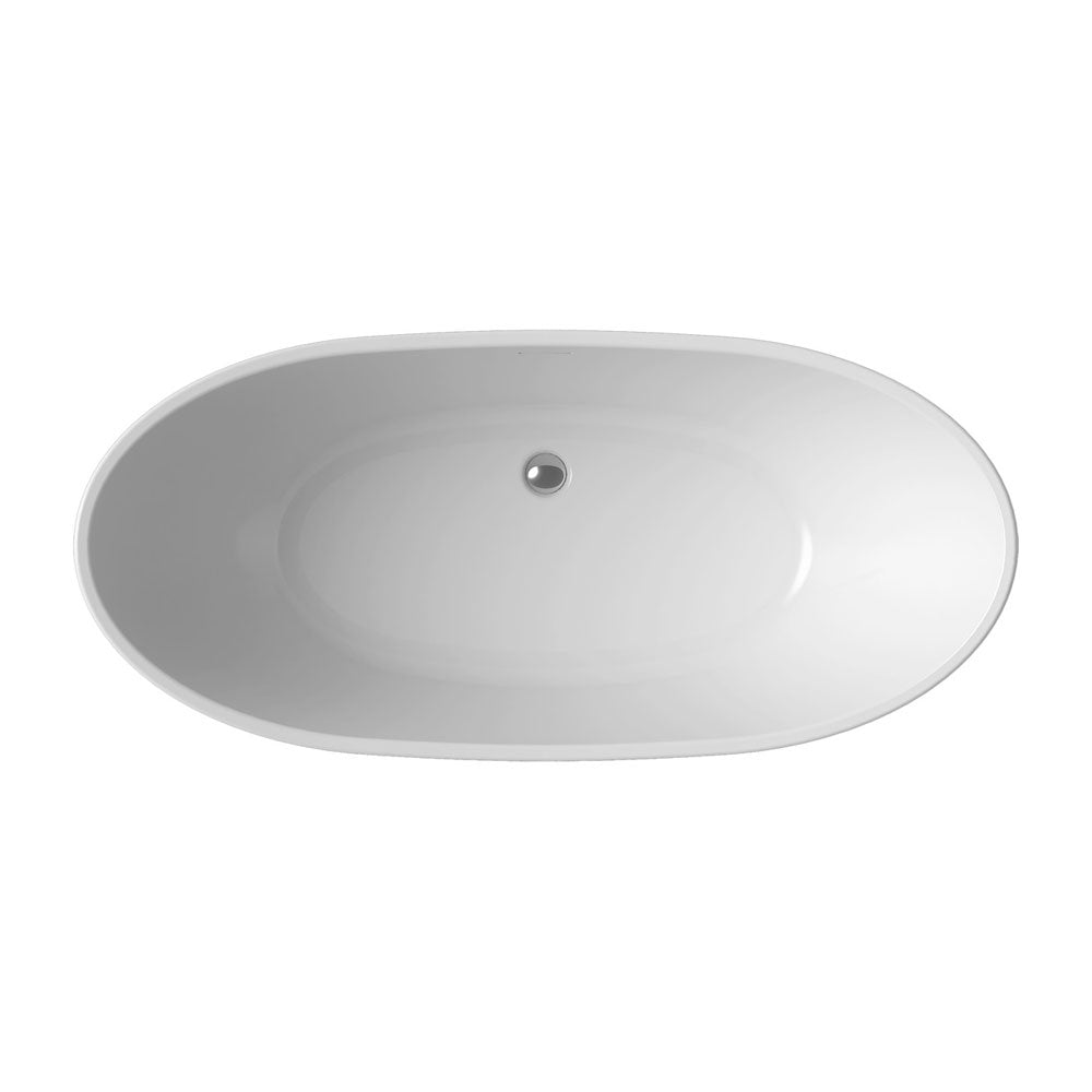 Belmont 1700x780mm Freestanding Bath Including Waste Kit Pureflo
