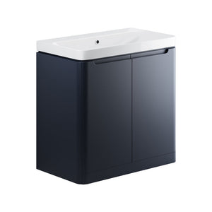 Lambra Floor Standing Twin Door Unit With Basin Pureflo