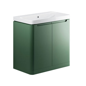 Lambra Floor Standing Twin Door Unit With Basin Pureflo