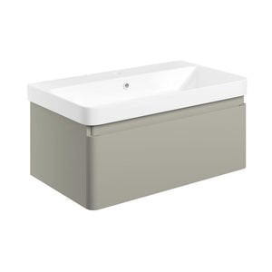 Cosmos Wall Mounted Single Drawer Basin And Unit Pureflo