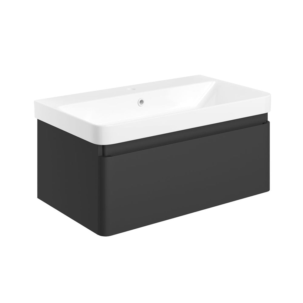 Cosmos Wall Mounted Single Drawer Basin And Unit Pureflo