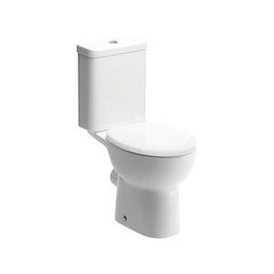 Tuscany Close Coupled Toilet With Soft Close Seat Pureflo