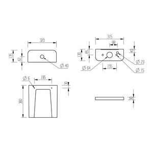Tuscany Close Coupled Toilet With Soft Close Seat Pureflo