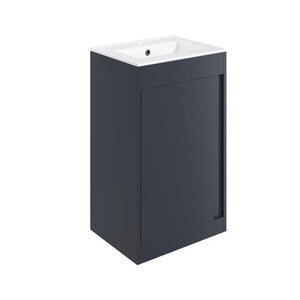 Elements 510mm Floor Standing Unit With Ceramic Washbasin Pureflo