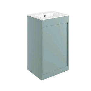 Elements 510mm Floor Standing Unit With Ceramic Washbasin Pureflo