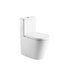 Ferrara Plus Close Coupled Rimless, Comfort Height Toilet With A Wrap Over Soft Close Seat