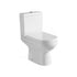 Florence Close Coupled Rimless Toilet With A Wrap Over Soft Closing Seat