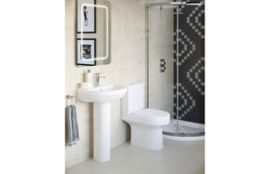 Laurus Close Coupled Toilet With Soft Closing Seat Pureflo