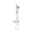 Astro 1 Outlet Exposed Cool-Touch Thermostatic Bar Mixer Shower Kit With Slide Rail Kit Chrome