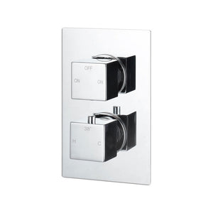 Comet Outlet Square Thermostatic Shower Valve Chrome Pureflo