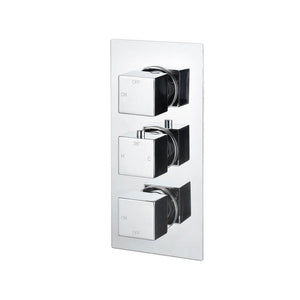 Comet Outlet Square Thermostatic Shower Valve Chrome Pureflo