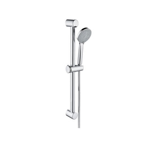 Astro Slide Rail Kit With 3 Mode Handset Chrome Pureflo