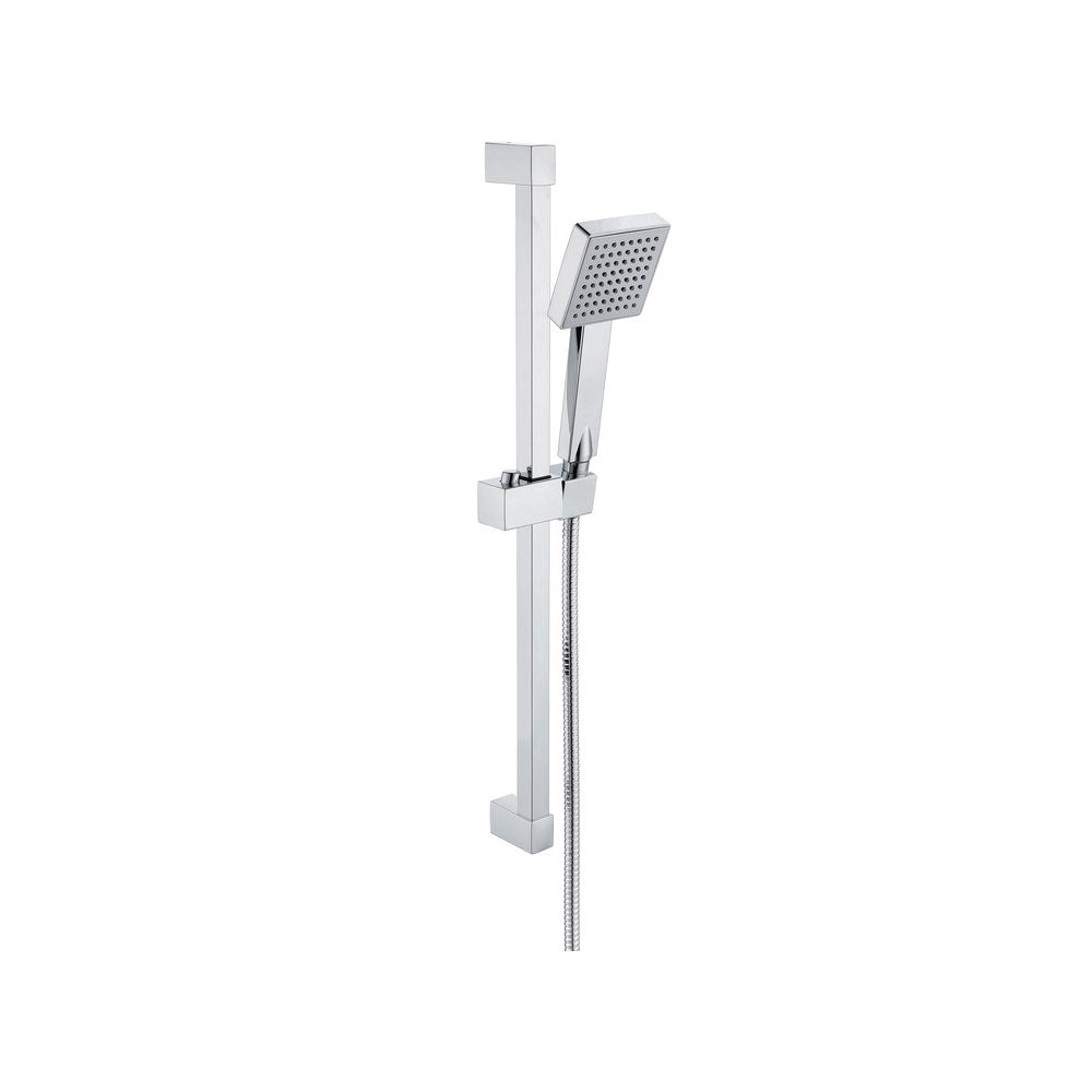 Comet Square Slide Rail Kit Chrome Pureflo