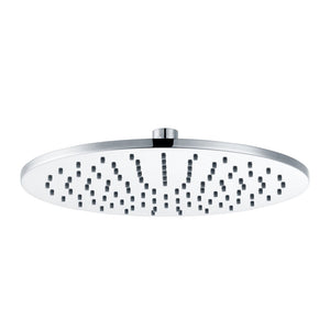 Astro Round Brass Fixed Shower Head Chrome Pureflo