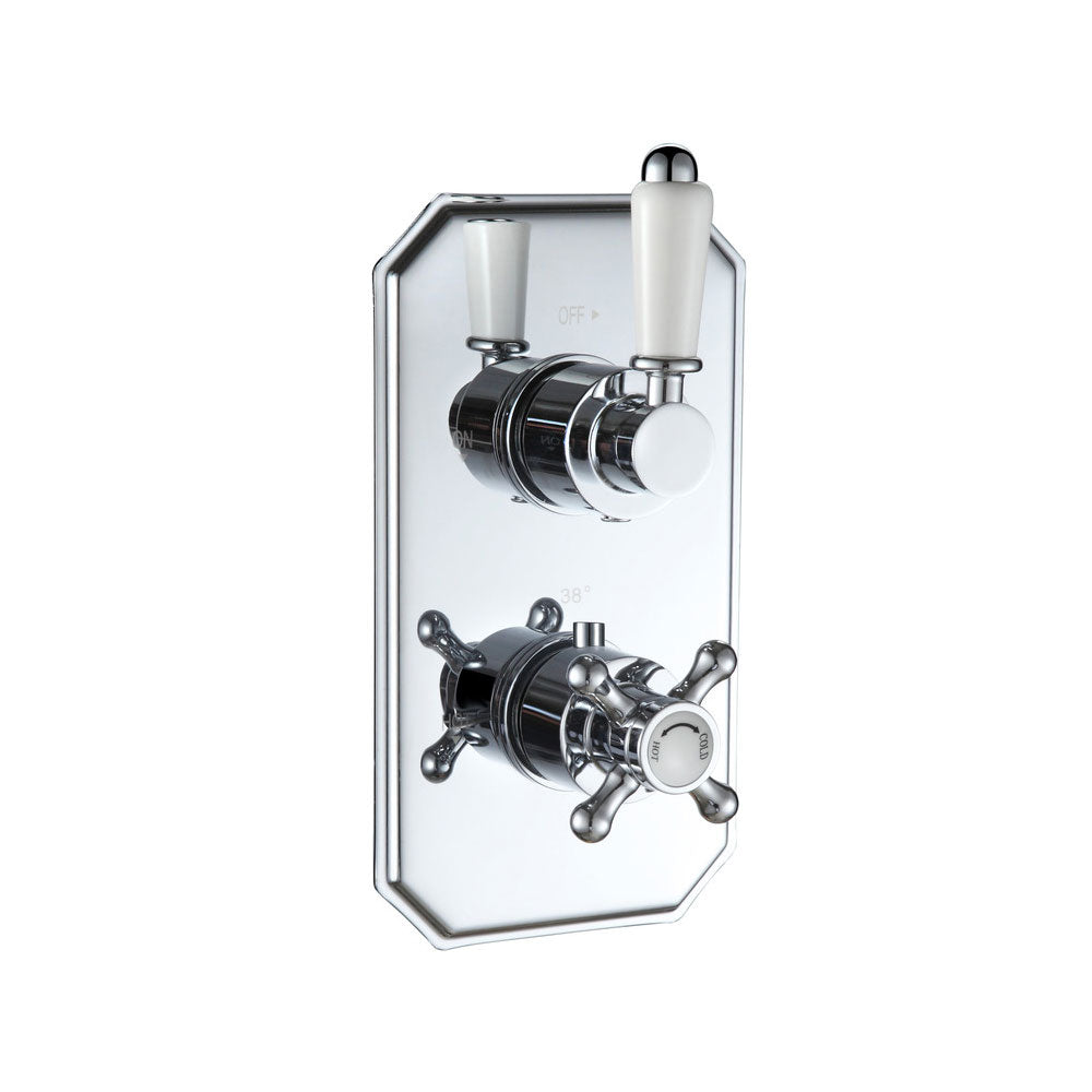 Berwick Outlet Thermostatic Traditional Shower Valve Chrome