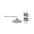 Astro 1 Outlet Round Thermostatic Shower Pack With Over Head Shower And Arm Chrome
