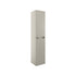 Carino Wall Mounted Tall Side Cabinet Latte Pureflo