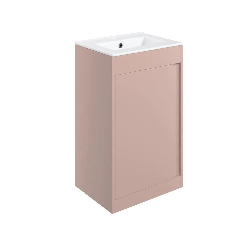 Elements 510mm Floor Standing Unit With Ceramic Washbasin Pureflo