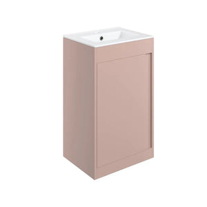 Elements 510mm Floor Standing Unit With Ceramic Washbasin Pureflo