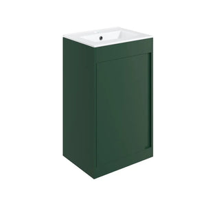Elements 510mm Floor Standing Unit With Ceramic Washbasin Pureflo