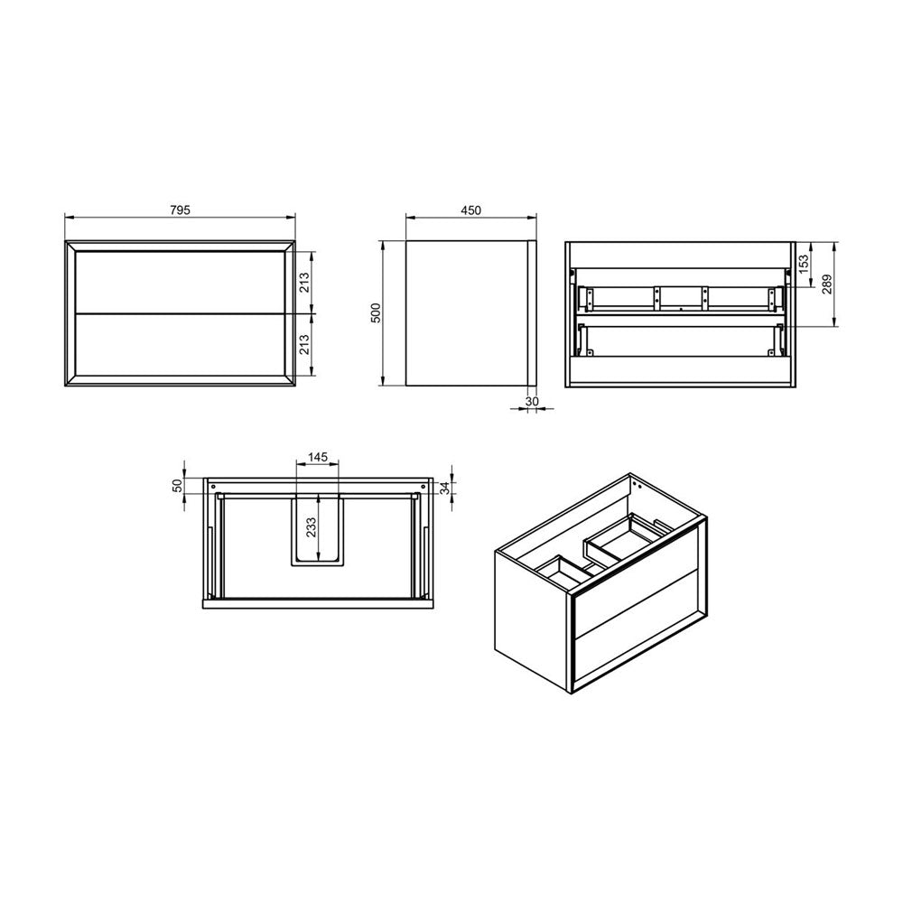 Push Freestanding Basin And Unit With Pair Of Front Legs Pureflo