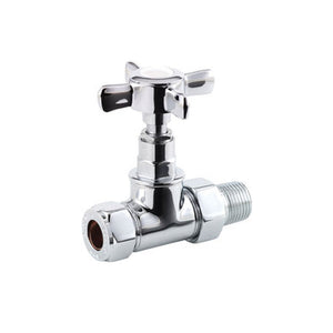 Pureflo Traditional Crosshead Radiator Valve (Pair) Pureflo