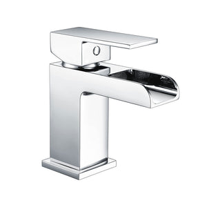 Marne Single Lever Basin Mixer Including Waste Chrome Pureflo