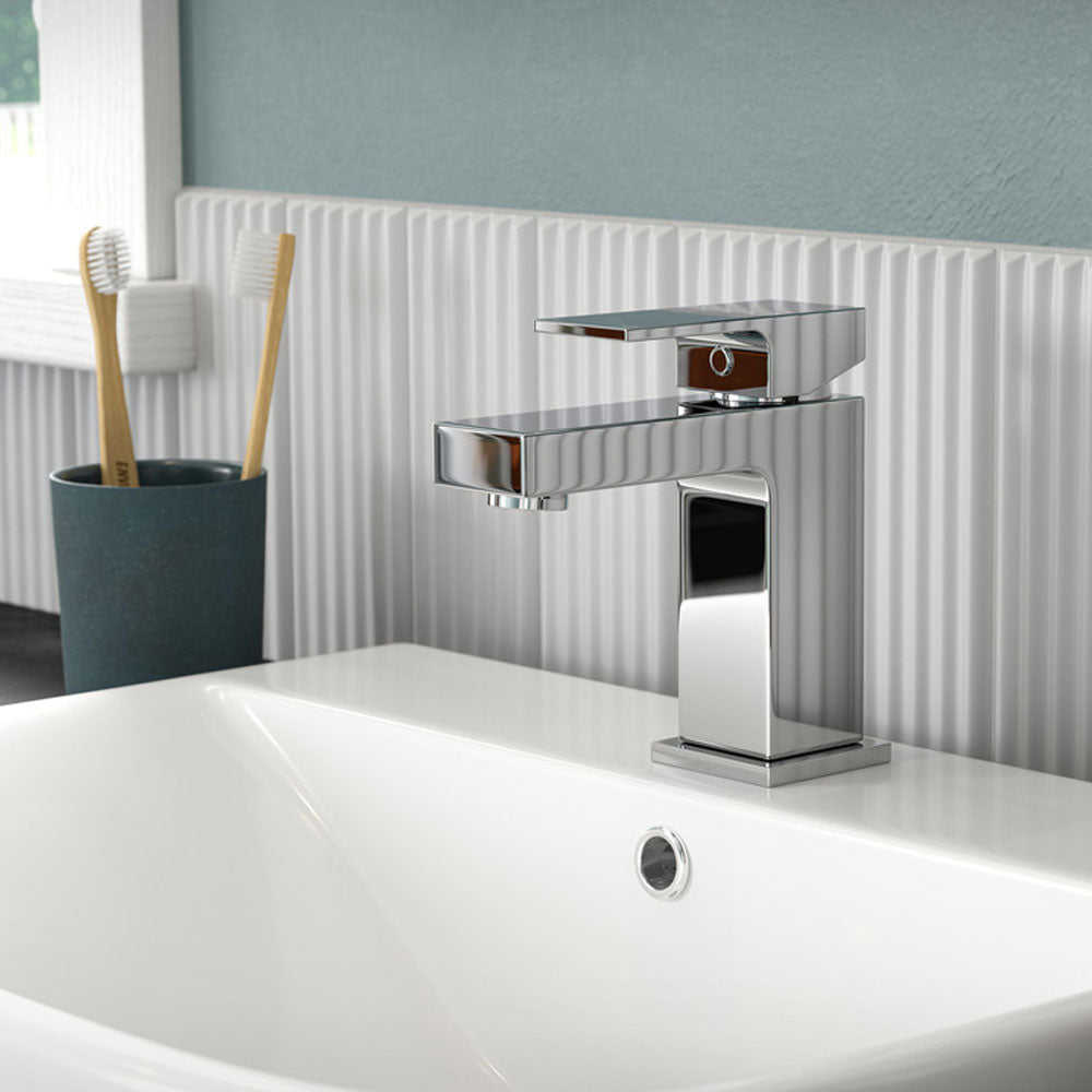 Ponzo Single Lever Basin Mixer With Waste Pureflo