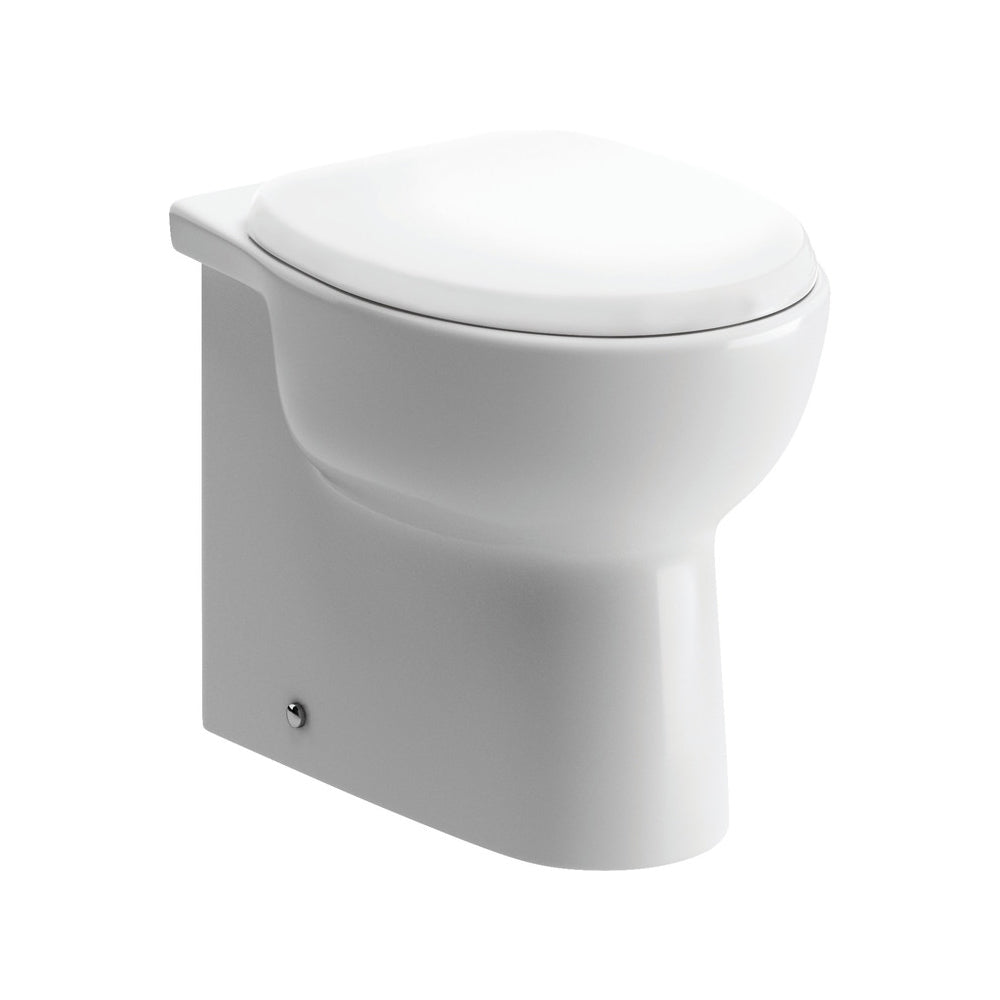Tuscany Back To Wall Toilet With Soft Closing Seat Pureflo