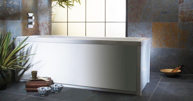 Bath Accessories: 5 Bath Panel Designs to Cover your Rectangular Bath - Bathwise