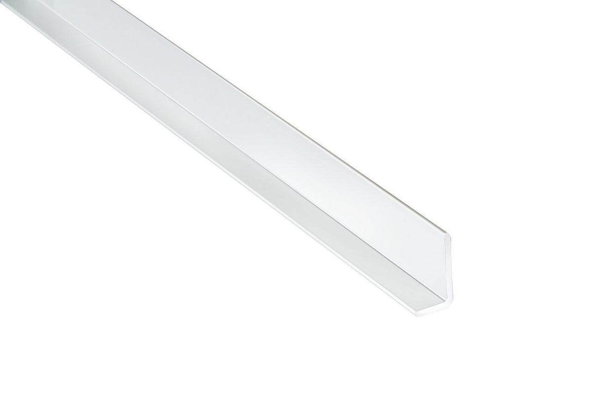 Auvellis Nexara Large L-Shaped Profile 2.4m – White PVC