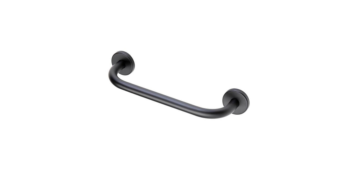Auvellis Straight Grab Rail – Matt Black | Length: 33cm