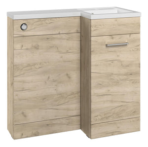 Auvellis Forma 900mm right-hand furniture pack – Oak