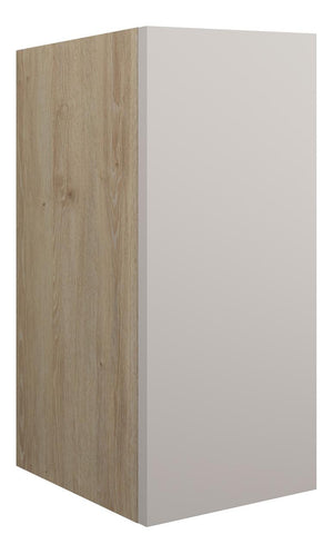 Auvellis Linaro 300mm Standard Base Unit – Matt Dove Grey | Cabinet Colour: Oak