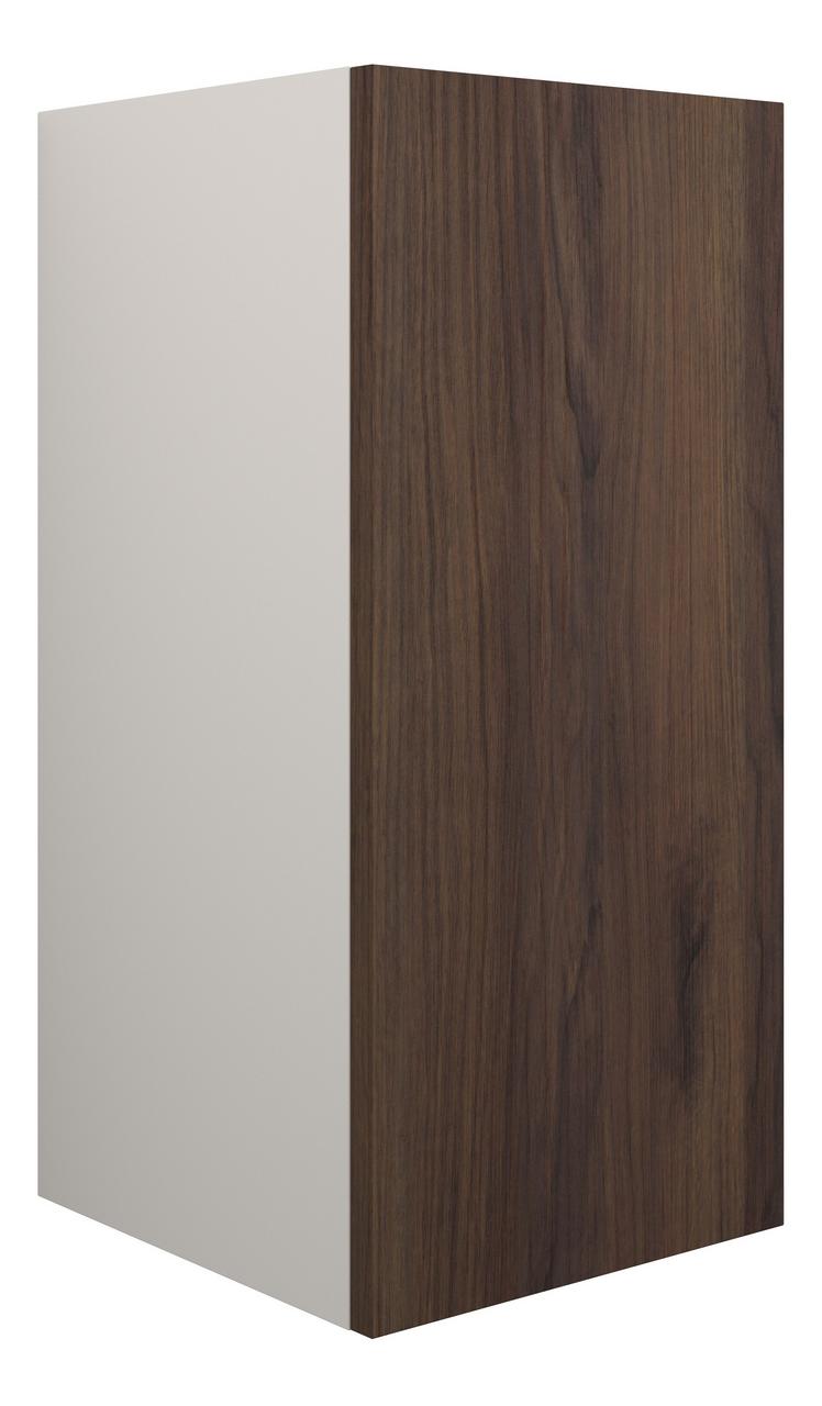 Auvellis Linaro 300mm Standard Base Unit – Warm Walnut | Cabinet Colour: Grey