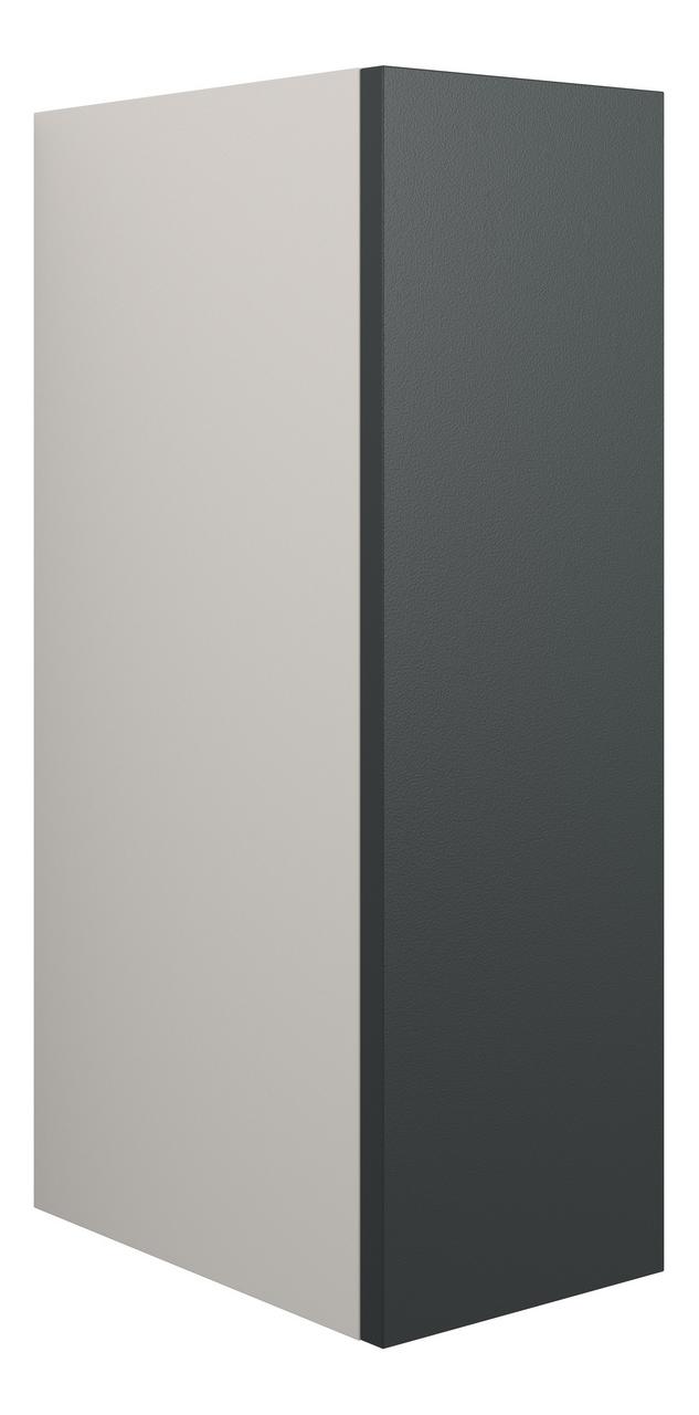 Auvellis Linaro 200mm Standard Toilet Roll Unit – Matt Graphite Grey | Cabinet Colour: Grey