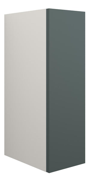 Auvellis Linaro 200mm Standard Toilet Roll Unit – Matt Green | Cabinet Colour: Grey