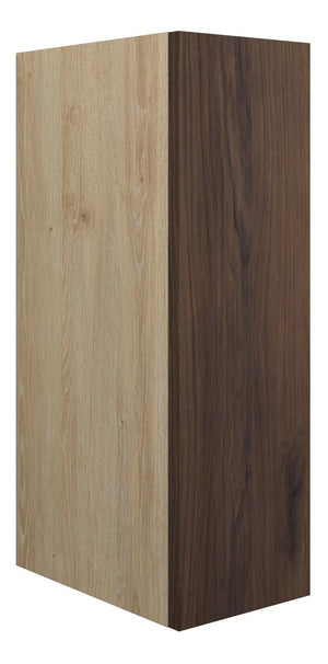 Auvellis Linaro 200mm Standard Toilet Roll Unit – Warm Walnut | Cabinet Colour: Oak