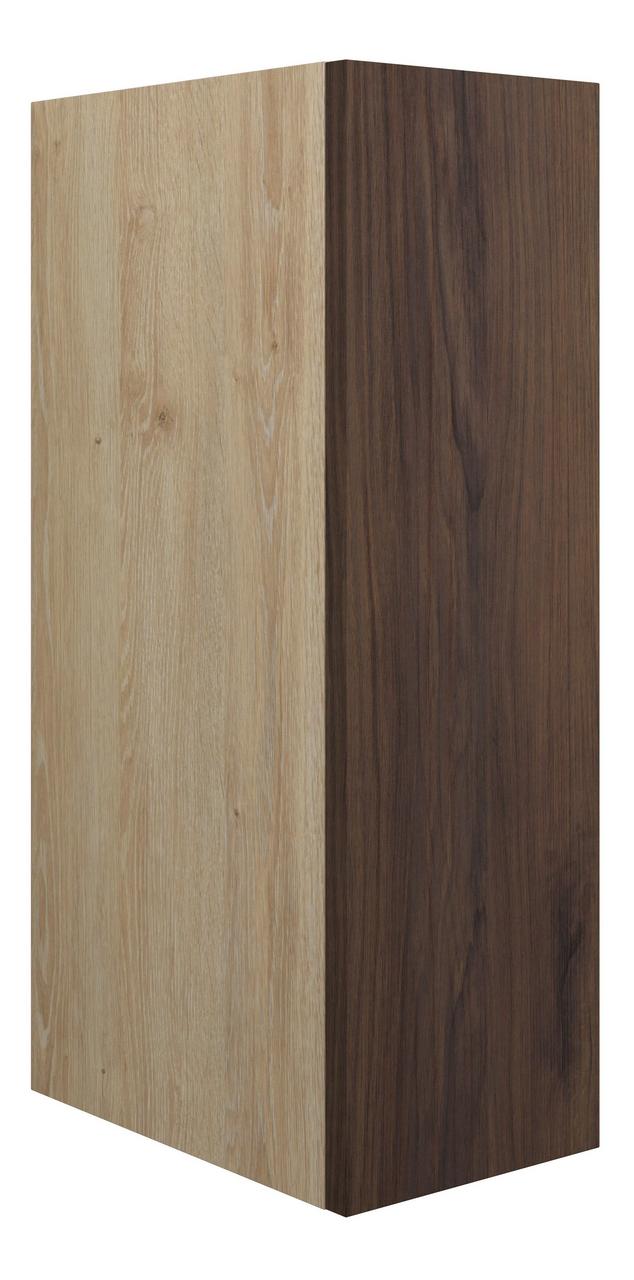 Auvellis Linaro 200mm Standard Toilet Roll Unit – Warm Walnut | Cabinet Colour: Oak