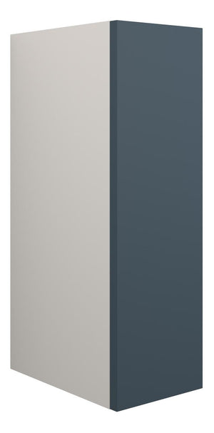 Auvellis Linaro 200mm Standard Toilet Roll Unit – Matt Arley Blue | Cabinet Colour: Grey