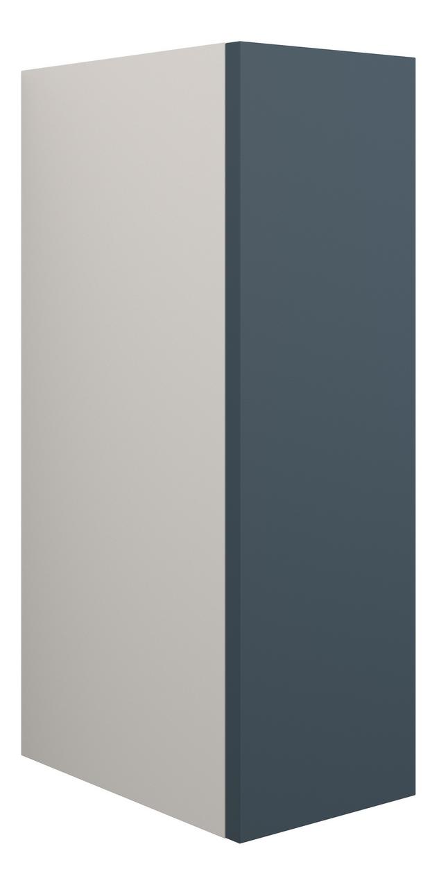 Auvellis Linaro 200mm Standard Toilet Roll Unit – Matt Arley Blue | Cabinet Colour: Grey