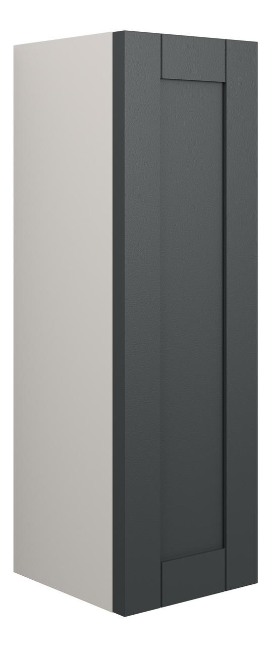 Auvellis Forma Shaker-Style 200mm Slim Base Unit – Matt Graphite Grey | Cabinet Colour: Grey