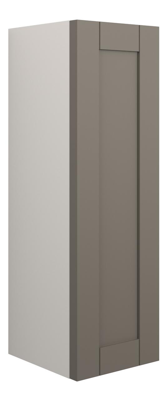 Auvellis Forma Shaker-Style 200mm Slim Base Unit – Matt Stone | Cabinet Colour: Grey