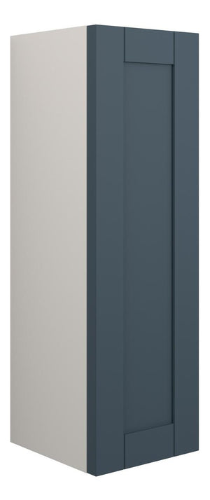 Auvellis Forma Shaker-Style 200mm Slim Base Unit – Matt Arley Blue | Cabinet Colour: Grey