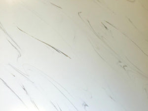Auvellis Solid Slim Surface Worktop - Calacatta Marble – 1220mm