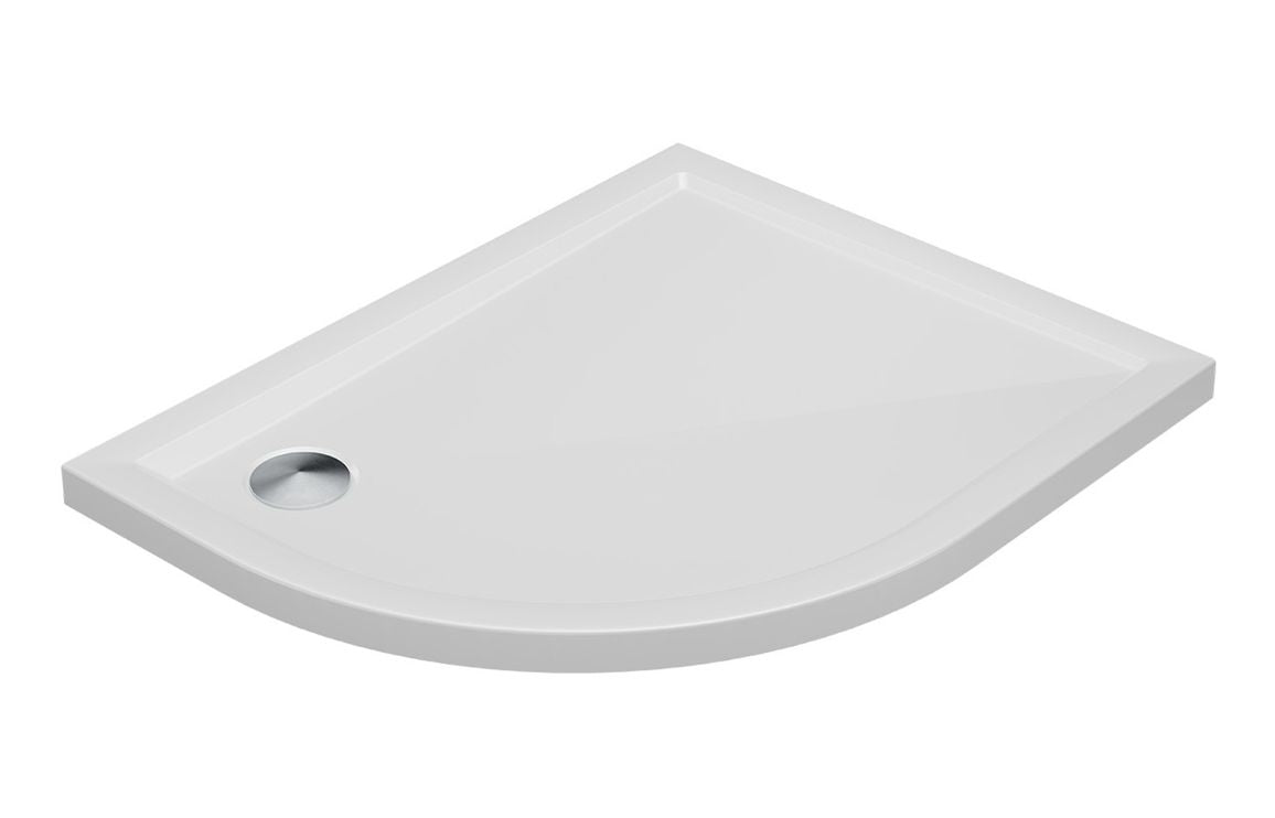 Auvellis RefleXion low-profile offset quadrant shower tray