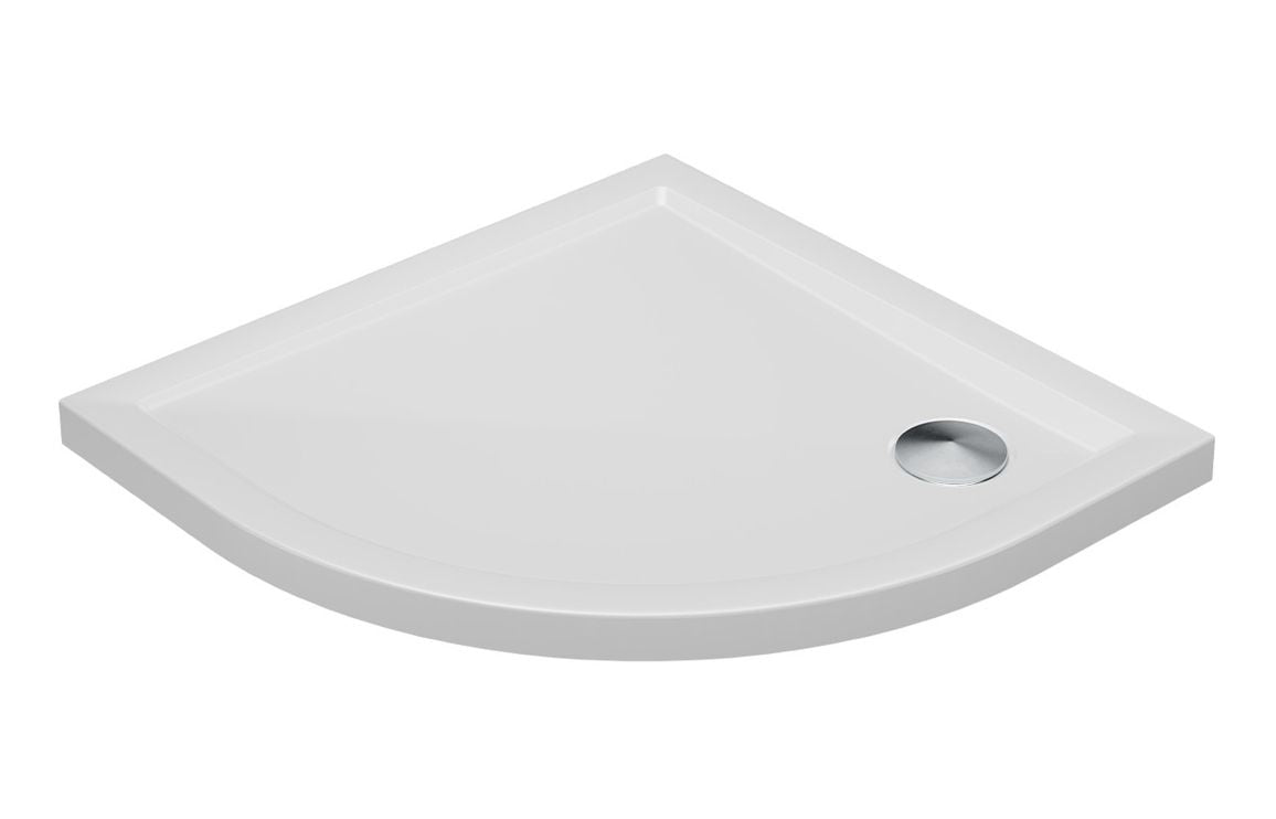 Auvellis RefleXion low-profile quadrant shower tray