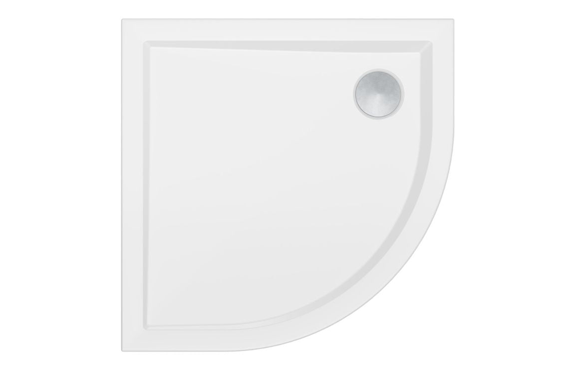 Auvellis RefleXion quadrant shower tray front view