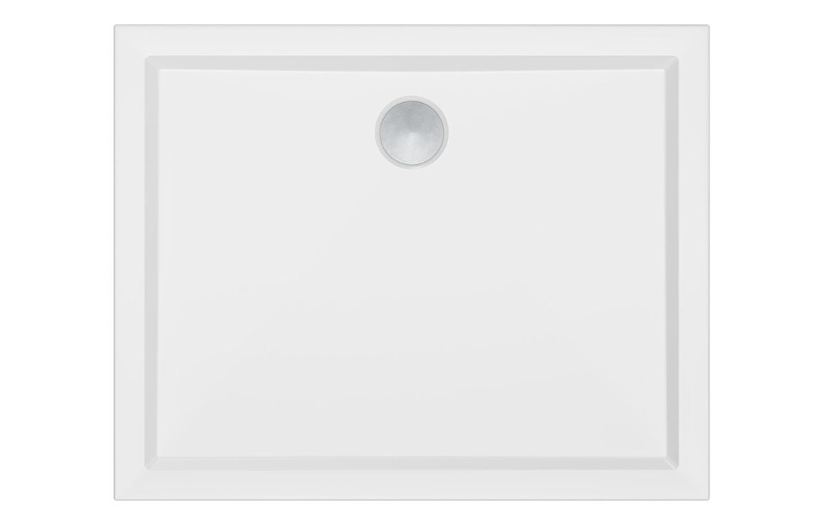 Auvellis RefleXion rectangular shower tray front view
